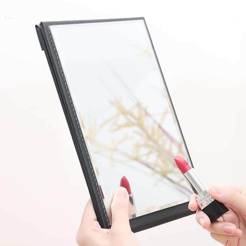 镜子化妆镜便携家用女随身小梳妆镜台式桌面折叠学生宿舍男士专用