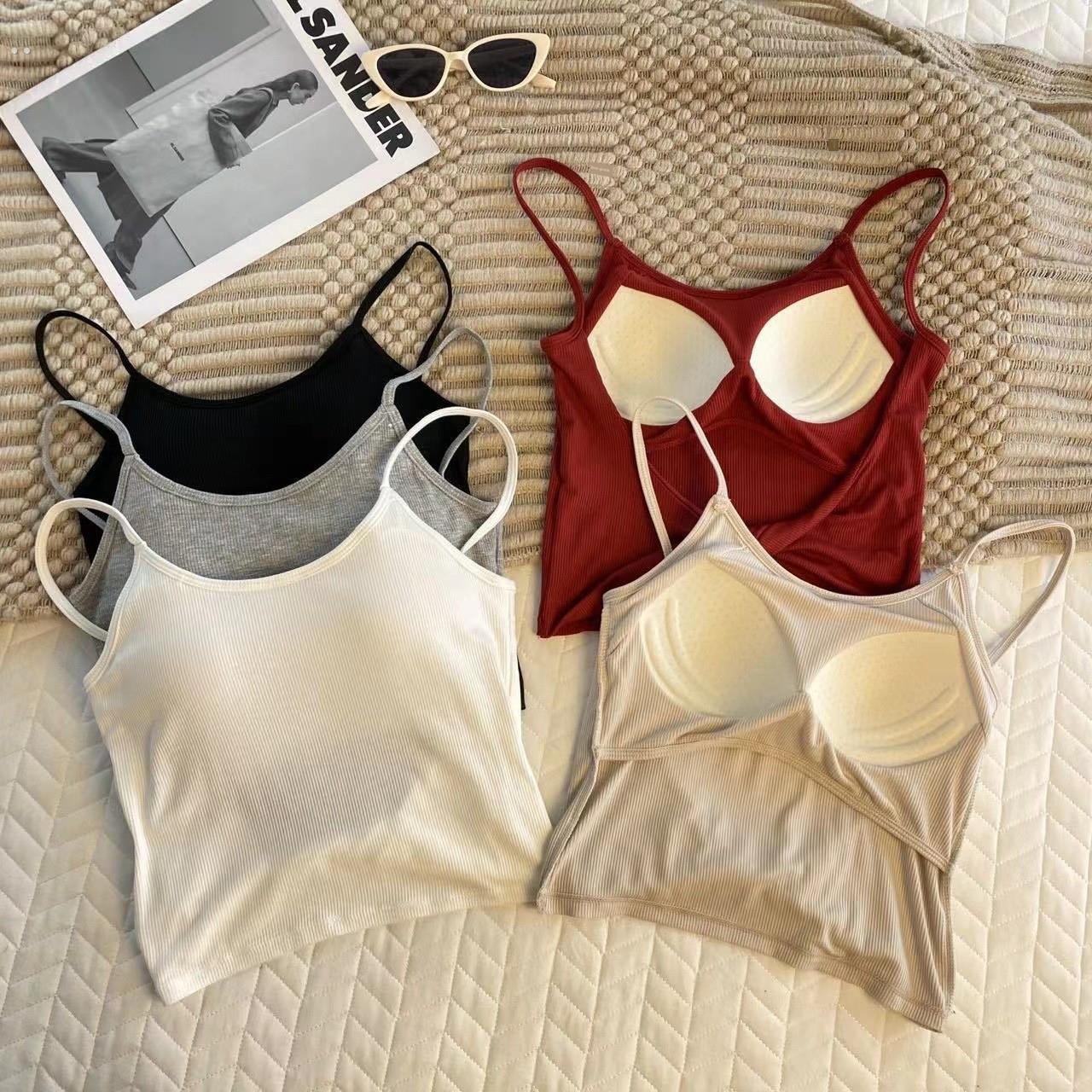 采购产品妇女背干衣服与乳房衬垫，上衣，背衣服，背心，背带，背