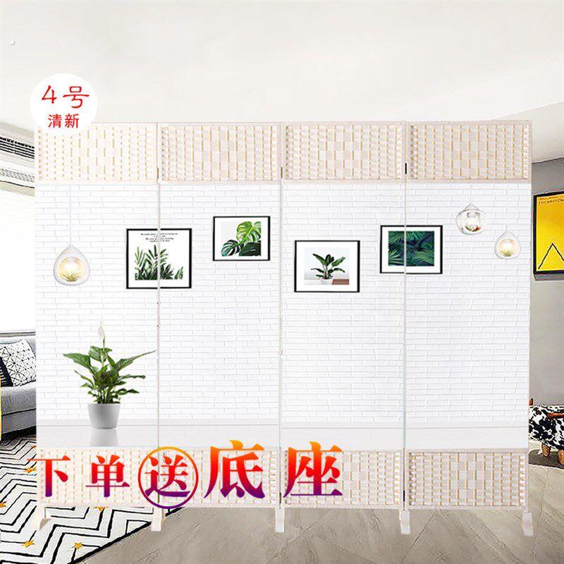 屏风隔断客厅遮挡背景装饰移动折屏美容院隔断墙新式简约现代屏风