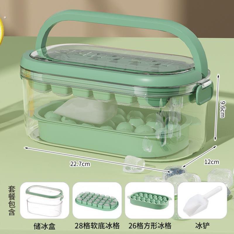 自制雪糕模具家用做冰淇淋冰块冰棍磨具冰激凌专用冻大号冰棒盒子