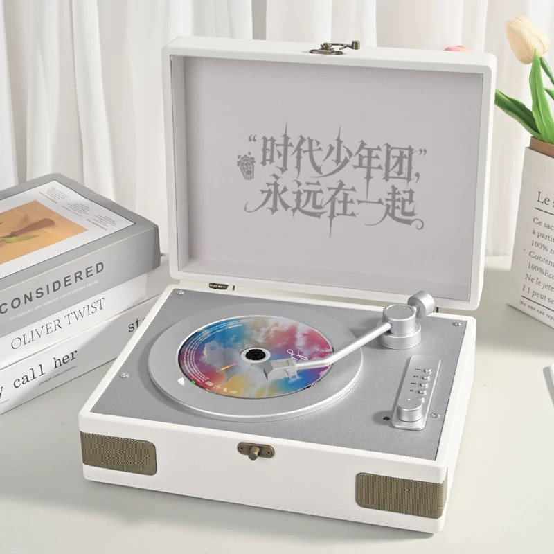 蝉鸣林静DIY时代少年团粉丝定制叁重楼cd播放机明星专辑光盘碟片