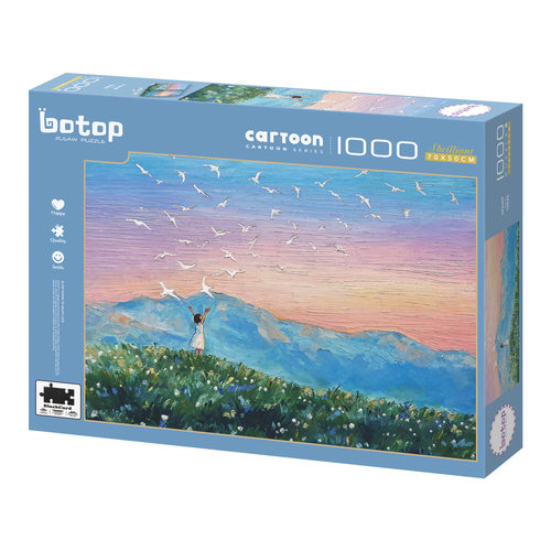 Botop黑卡诗与远方1000片拼图