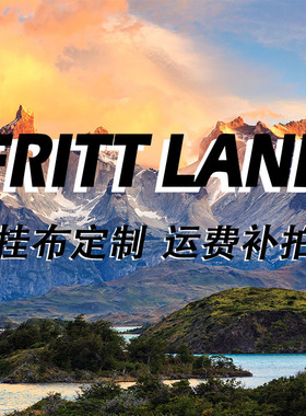 FRITT LAND定制DIY宿舍卧室客厅装饰海报背景墙布挂布盖布门床帘