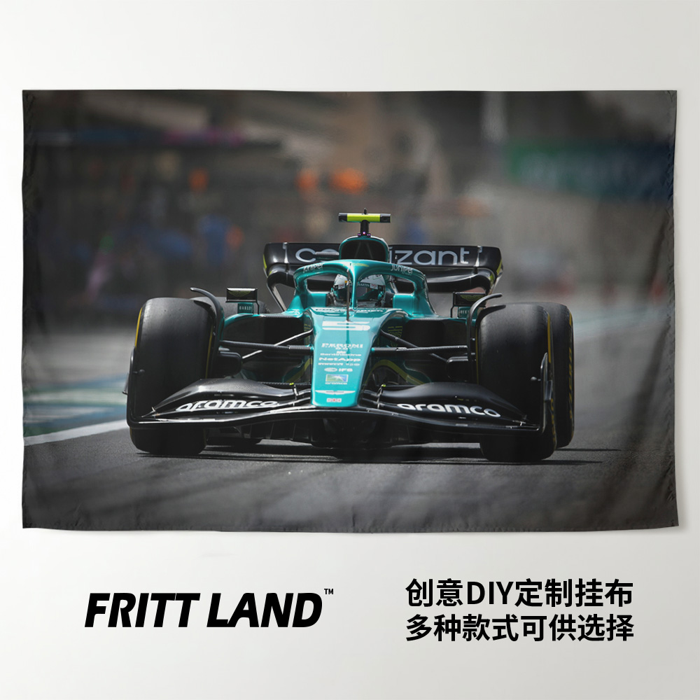 挂布2022F1阿斯顿马丁车队AMR22