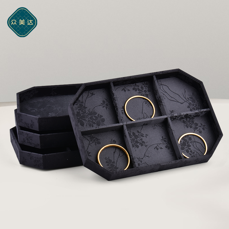 古风首饰托盘戒指手镯饰品展示盘收纳饰品拍摄道具首饰展示架