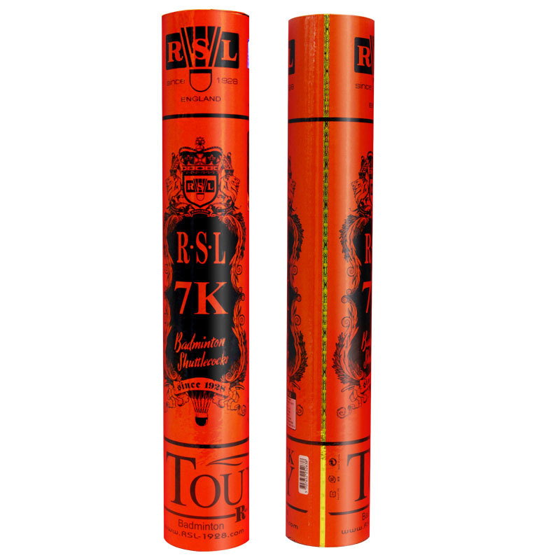 亚狮龙RSL羽毛球7K俱乐部训练比赛用球飞行稳定耐打入门羽球
