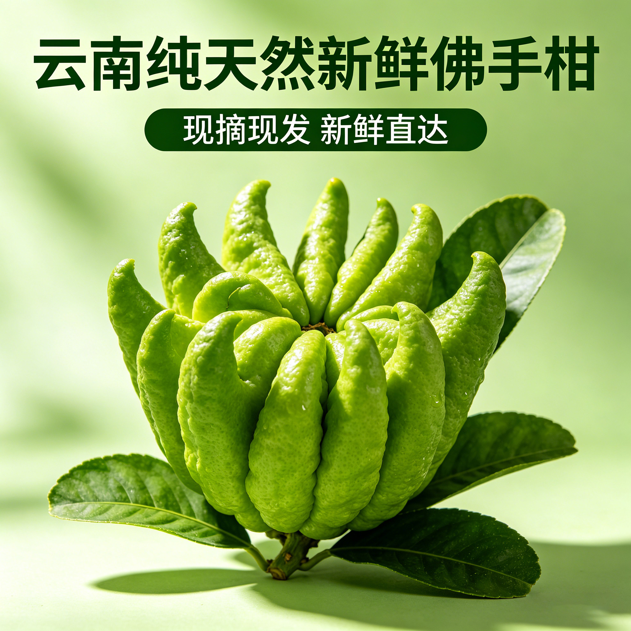 云南精品佛手柑新鲜现摘清香佛手摆件清供闻香观赏纯天然香薰佛手
