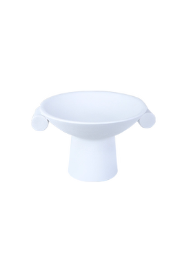 现代新中式餐厅树脂高脚果盘摆件