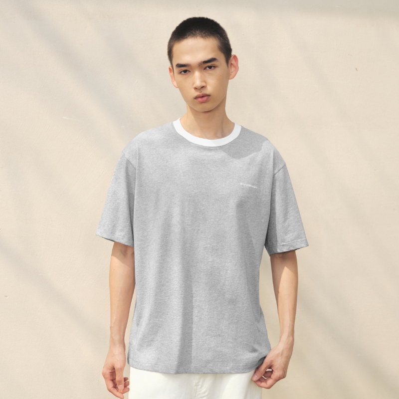 WassupHouse撞色短袖t恤