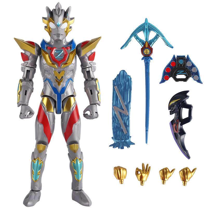 WD 소금에 절인 계란 슈퍼맨 제로 울트라 토끼 갑옷 양식 SHF 제로 액션 피규어 박스형 어린이 장난감