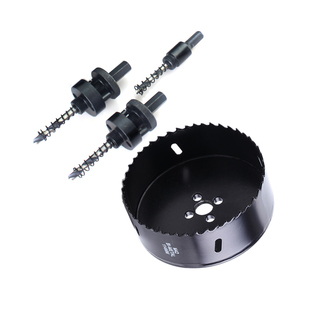 消防管道钻头开孔器镀锌钢管机械三通孔钻25-38-41-51-57-61-81mm