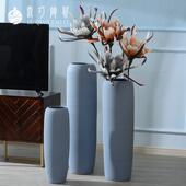 斯堪 干花 饰品客厅插花地板站立 纳维亚工业风格 电视柜大花瓶装