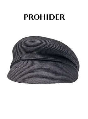 PROHIDER颇嗨 2025夏日新款多造型超轻宽帽檐不规则透气贝雷草帽