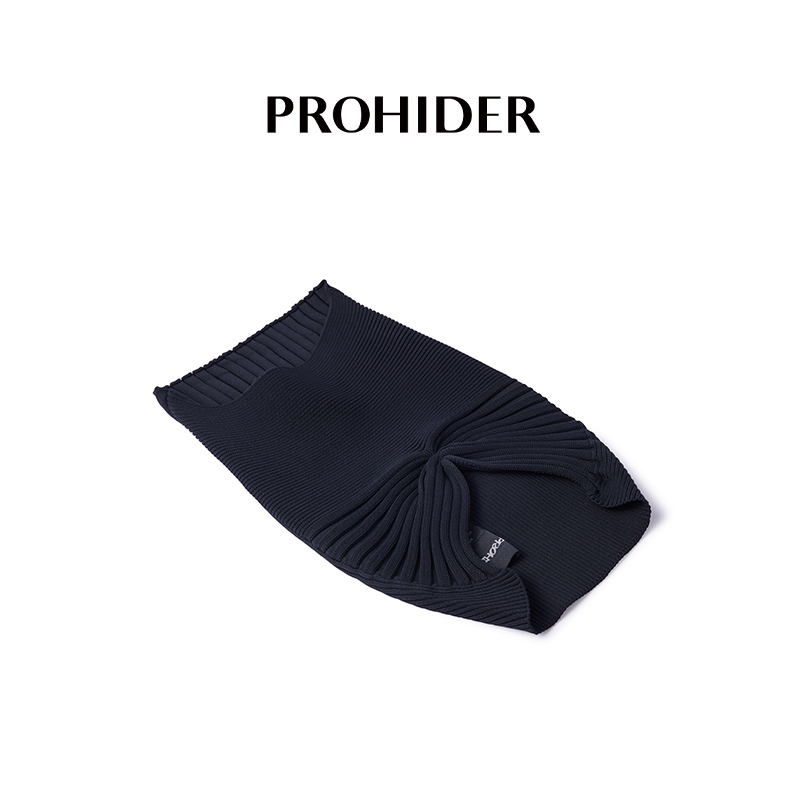 PROHIDER颇嗨 春季新款立体针织多功能头巾帽小围脖时尚多种佩戴
