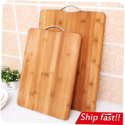 Solid wood home kitchen chopping board rectangular plate