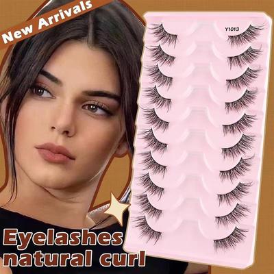 Half False Lashes Mink Eyelashes Natural Soft Cat Eye design