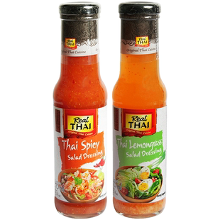 【新品】泰国丽尔泰香茅味辣味沙拉酱0脂肪蔬菜水果海鲜专用商用