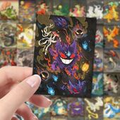 189张浮世绘山海经宝可梦贴纸爆款 超帅裂空座手账diy装 饰贴画防水