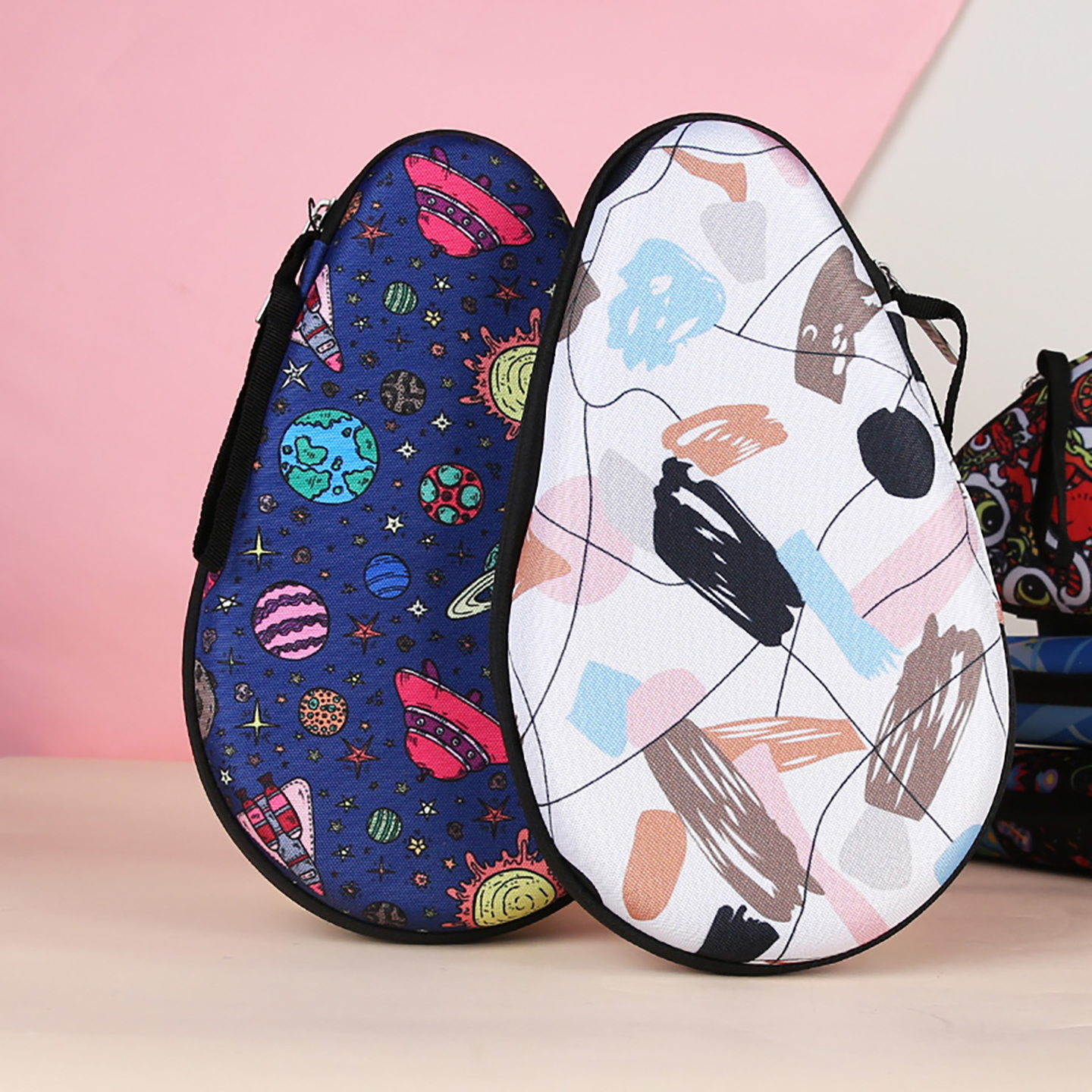 JEELS可爱硬壳拍套包潮流涂鸦