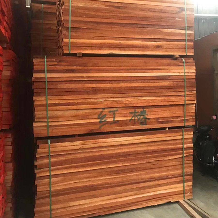 红椿板材木材雕刻料进口原木家具料红椿烘干木家具