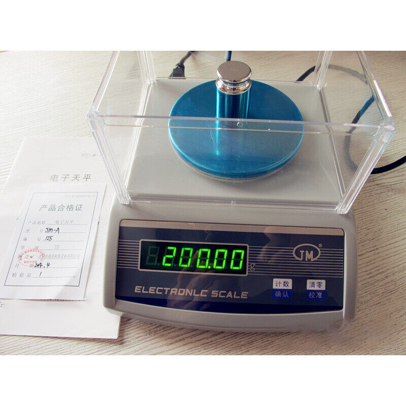 电子天平秤001g电子称分析天平纺织克重仪实验室衡器0.01~300克(