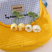 饰别针配饰 新款 铃兰花胸针少女可爱衣服围巾装 小挂件