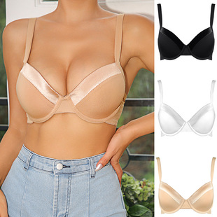 带钢圈小胸聚拢防下垂调整型文胸立体杯垫舒适透气女士运动内衣