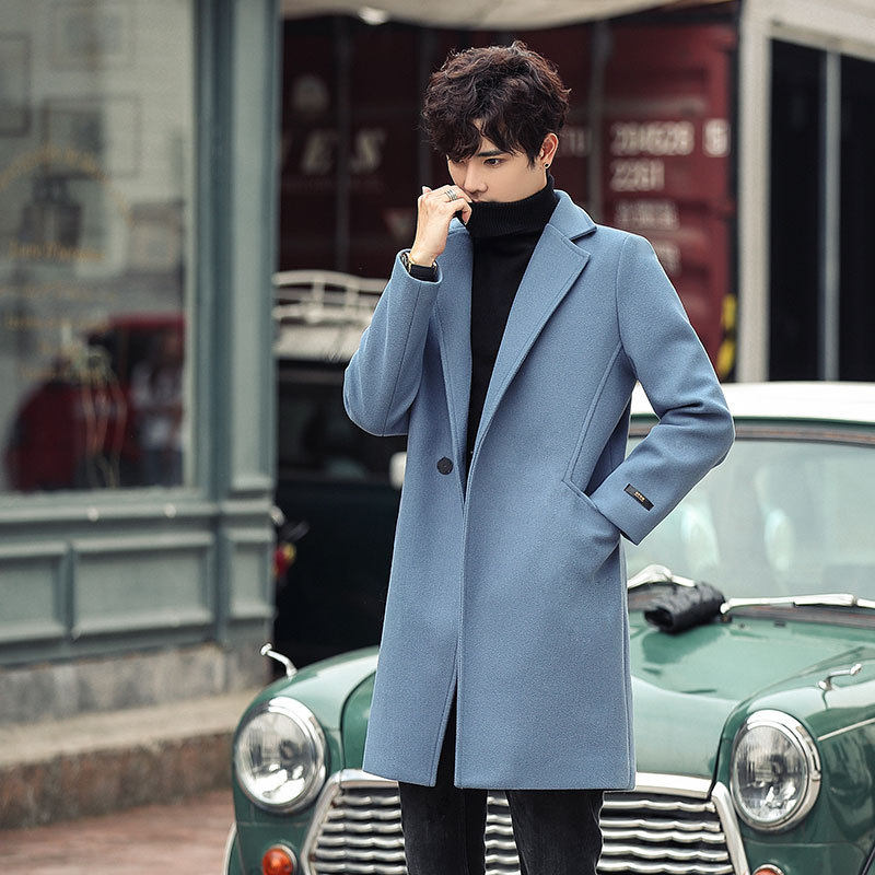 menclothes英伦风中长款