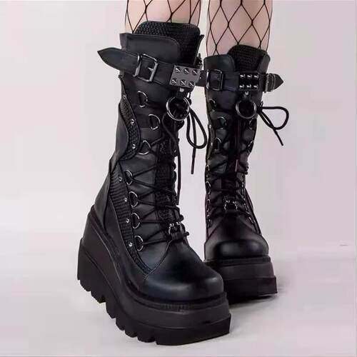 shoeswomen大码骑士靴女