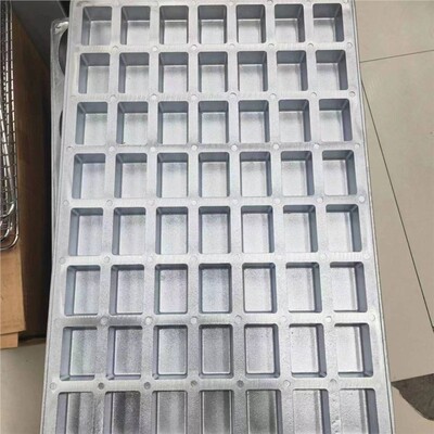 商用烤箱专用铝模具56孔小长方鸡蛋糕模具蜂蜜槽子糕老式鸡蛋糕