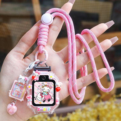 亮童适用华为电话手表卡通挂脖