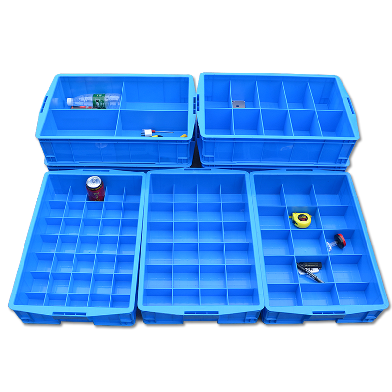 零件多格分隔周转箱塑料盒子