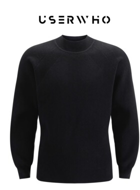 USERWHO半高圆领针织打底衫男士百搭修身【昆图斯同款 】