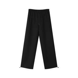 USERWHO 空气棉亲肤顺滑运动抽绳直筒裤【昆图斯同款 】