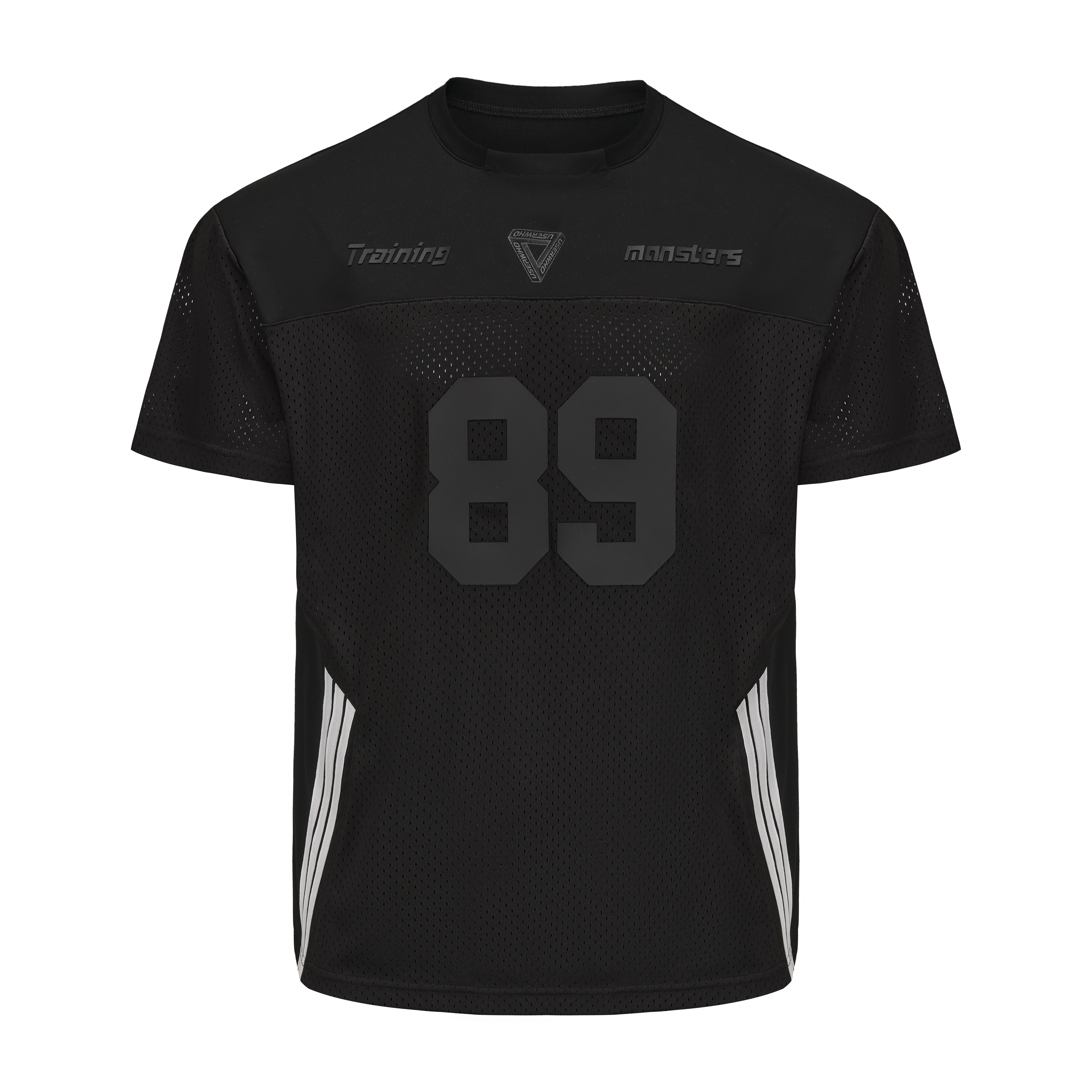 USERWHO 联名训练怪兽MONSTER 网眼篮球健身运动短袖