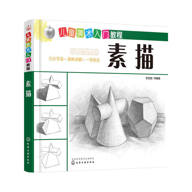 儿童美术入门教程 素描 素描书画画入门自学零基础学绘画教材人物结构