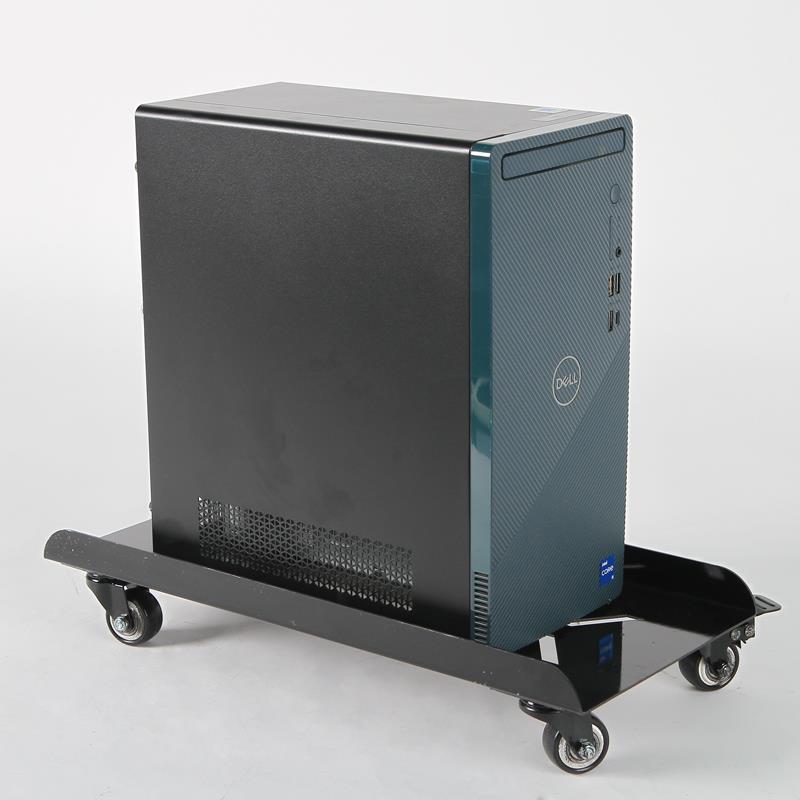 电脑主机托架万向轮静音台式电脑桌下可移动散热器支架托架万向轮