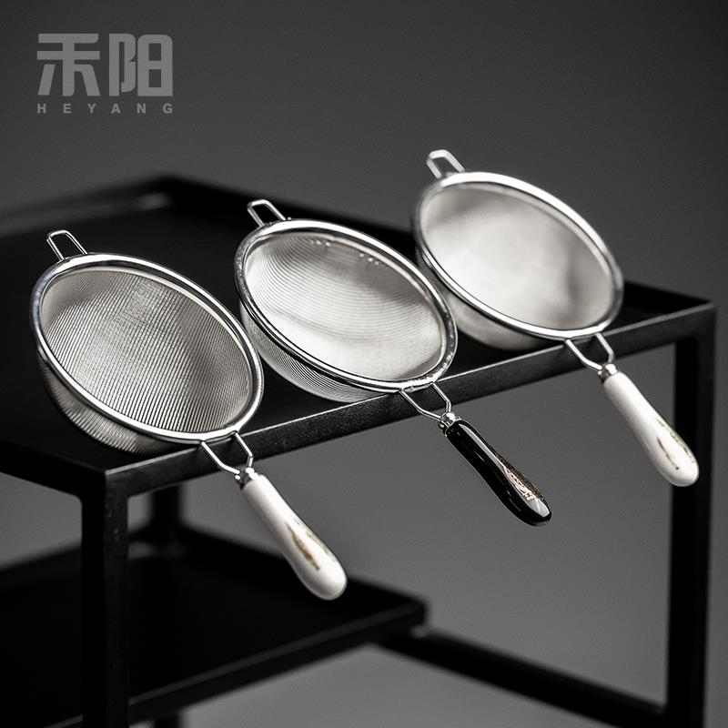 304不锈钢茶漏过滤网 茶隔滤茶器茶叶过滤器茶滤套装功夫茶具配件