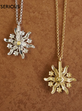 TONE TALE洞天 2026春季新款乌托邦幸运转盘项链轻奢精致小众项链