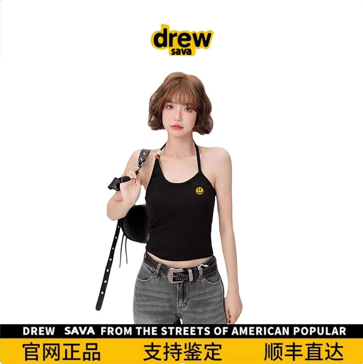 DrewSumt笑脸女士复古新