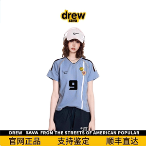 DrewSumt笑脸女士夏季黑