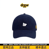 Drew House新笑脸白鹿同款 遮阳显脸小棒球帽大头围男女鸭舌帽百搭