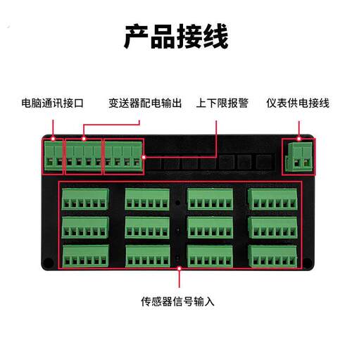 电流多路温度记录仪电压巡检曲仪线湿压力无纸记录仪温度度工业级