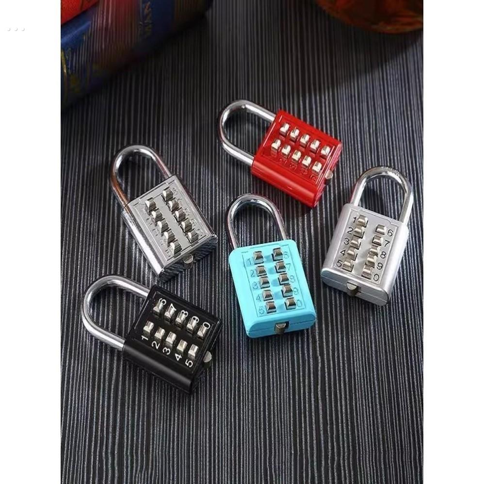 户外防水密码锁门锁防盗门柜小型迷你钥匙锁大门按键挂锁门的锁神