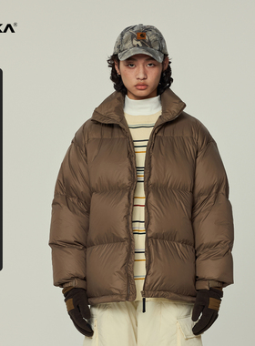 XAKA三防90白鸭绒羽绒服男女冬季新款户外防风保暖加厚立领面包服