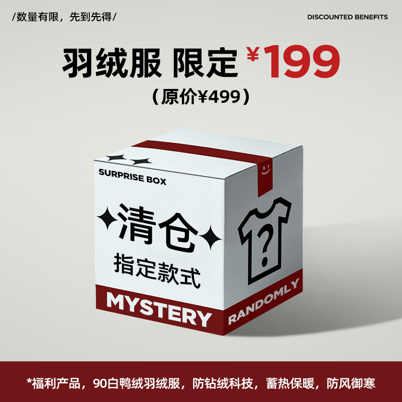 XAKA无帽立领90白鸭绒羽绒服