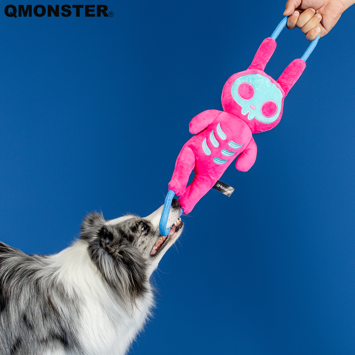 QMONSTER狗互动拉扯玩具耐咬人