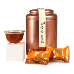 北极宫金花黄茶泾阳茯茶陕西特产茶叶伴手礼砖茶独立包装好茶推荐