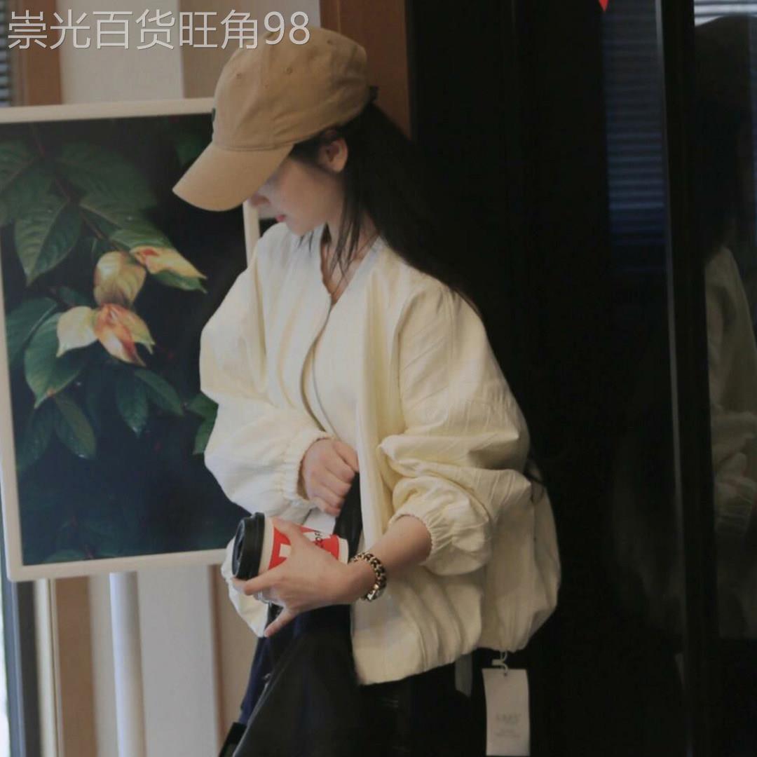 法式小香风白色短款棒球服外套女2026春季新款独特超好看夹克上衣