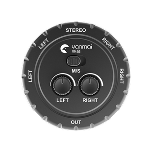 适用猛玛罗德大疆混音多平台无线领夹麦克风一拖多人/四/六音频器